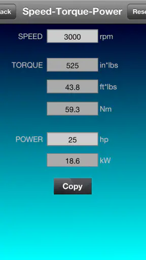 Free Hydraulic Calculator screenshot