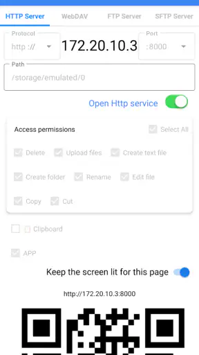 FV File Manager screenshot