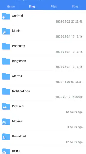 FV File Manager screenshot