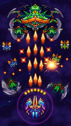 Galaxiga: Game Bắn Ruồi Bắn Gà screenshot