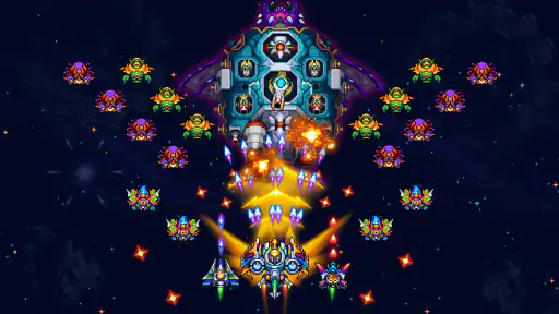 Galaxiga: Game Bắn Ruồi Bắn Gà screenshot
