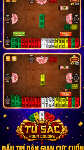 Game bài - Tứ Sắc - Bài 4 Màu screenshot