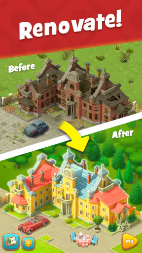Gardenscapes – VTC Game screenshot