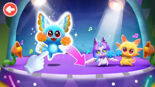 Gấu Trúc Nhỏ: Chăm Sóc Bé Mèo screenshot