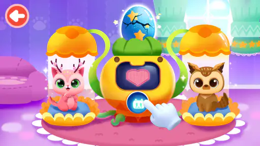 Gấu Trúc Nhỏ: Chăm Sóc Bé Mèo screenshot