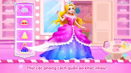 Gấu Trúc: Thay Đồ Cho Búp Bê screenshot
