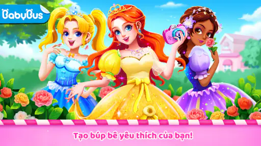 Gấu Trúc: Thay Đồ Cho Búp Bê screenshot