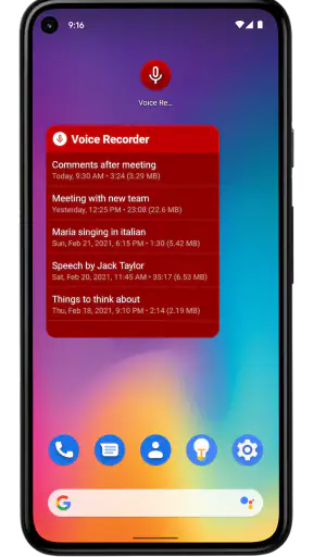 Ghi âm screenshot