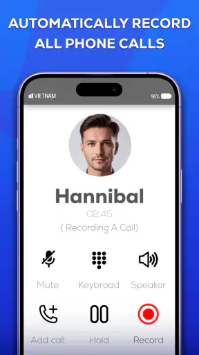 Ghi âm cuộc gọi tự động screenshot
