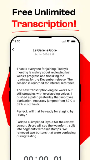 Ghi Âm & Ghi Chú Giọng Nói screenshot