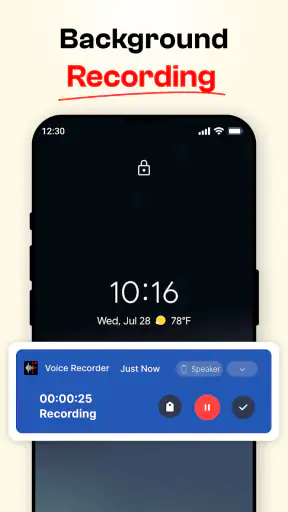 Ghi Âm & Ghi Chú Giọng Nói screenshot