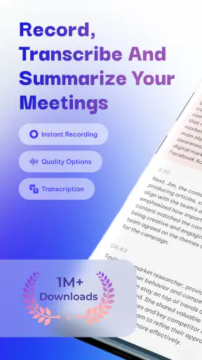 Ghi Âm Thành Văn Bản: Voicetap screenshot