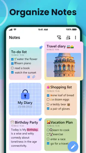 Ghi chú - Notepad & Notebook screenshot