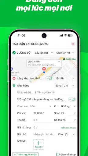 GHTK screenshot