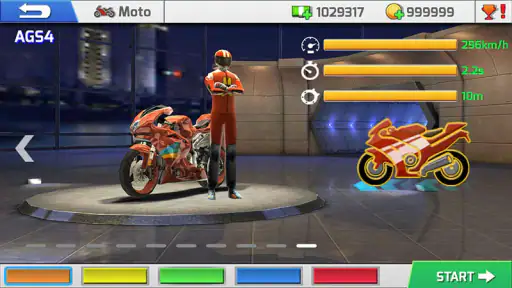 Giải đua xe moto thật 3D screenshot