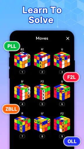 Giải khối lập phương 3D screenshot