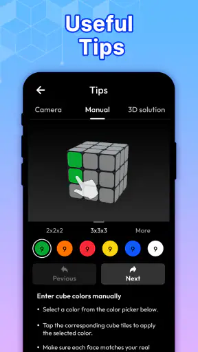 Giải khối lập phương 3D screenshot