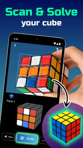 Giải khối lập phương 3x3 screenshot