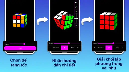 Giải khối lập phương screenshot