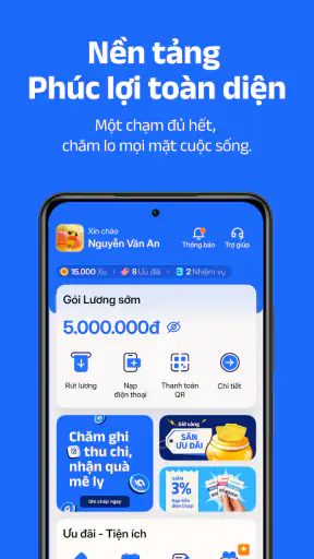 GIMO – Nhận lương sớm 24/7 screenshot