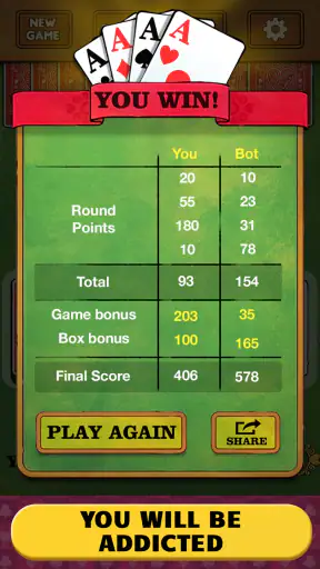 Gin Rummy: Classic Card Game screenshot