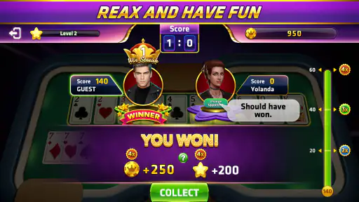 Gin Rummy-Trò chơi bài cổ điển screenshot