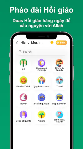 Giờ cầu nguyện, Azan, Qibla screenshot
