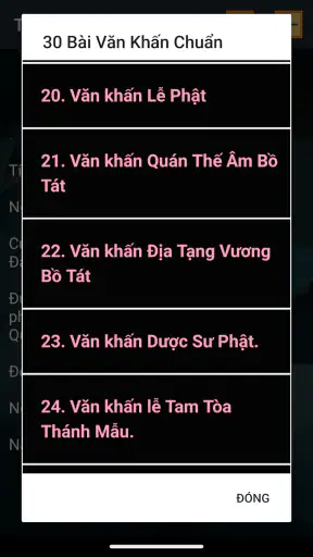 Gõ mõ tụng kinh. Văn khấn Phật screenshot