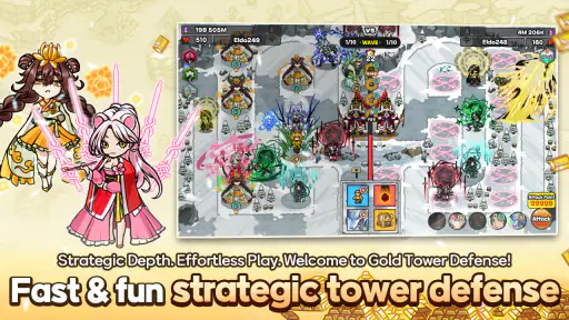 Gold tower defence M screenshot