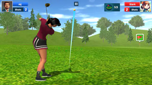Golf Masters 3D: Android TV screenshot
