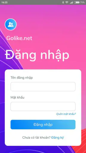 Golike - Kiếm Tiền Online Từ M screenshot