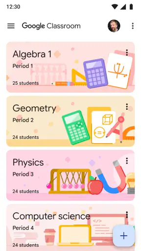 Google Lớp học screenshot