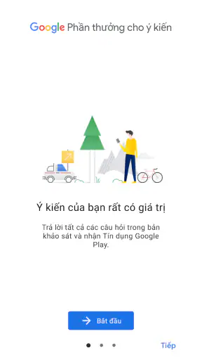 Google Phần thưởng cho ý kiến screenshot