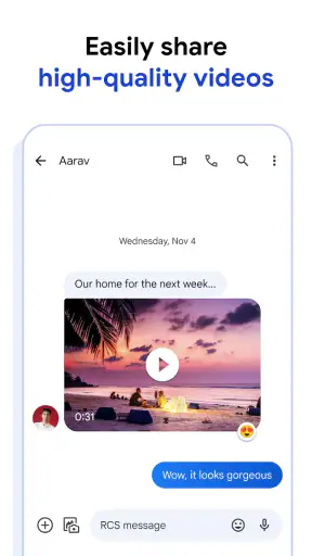 Google Tin nhắn screenshot