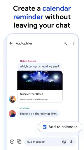Google Tin nhắn screenshot