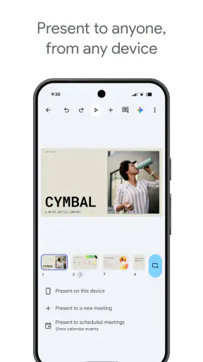 Google Trang trình bày screenshot