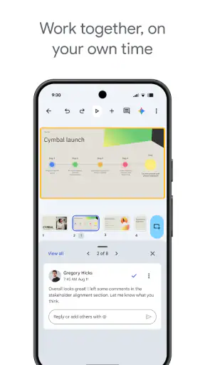 Google Trang trình bày screenshot