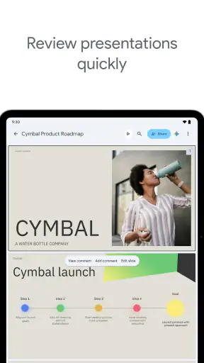 Google Trang trình bày screenshot