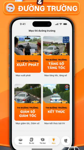 GPLX 600 Câu & Đường trường screenshot