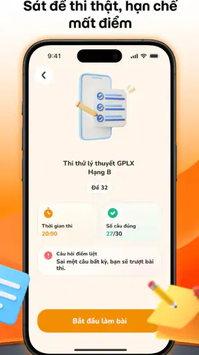 GPLX 600 Câu & Đường trường screenshot