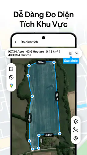 GPS Diện Tích & Đo Đất screenshot