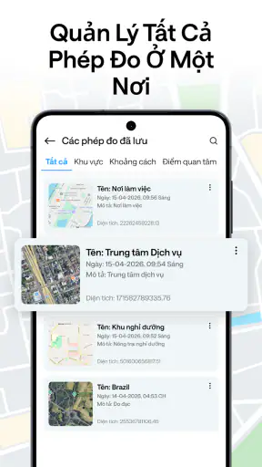 GPS Diện Tích & Đo Đất screenshot