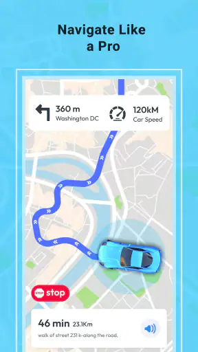 GPS Maps & Driving Directions screenshot