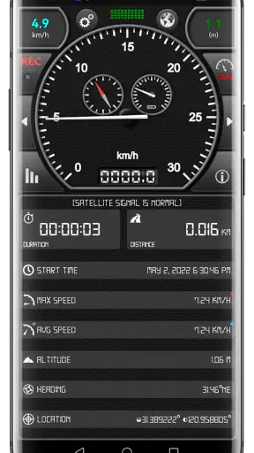 GPS Speed Pro screenshot