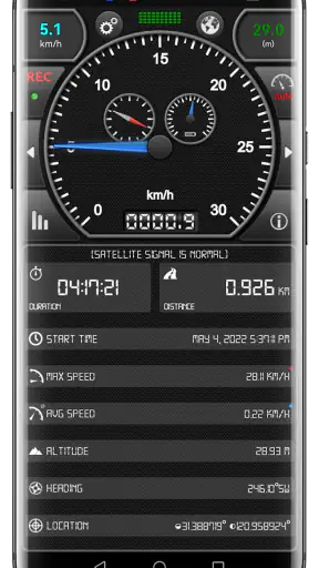 GPS Speed Pro screenshot