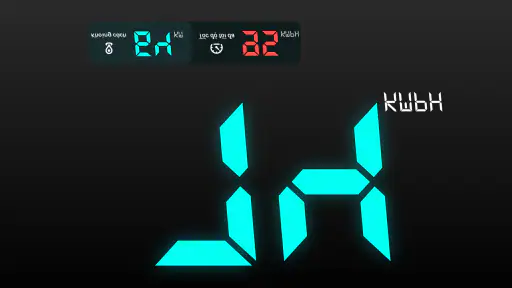 GPS Speedometer - Odometer HUD screenshot