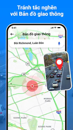 GPS Vệ tinh Bản đồ dẫn đường screenshot