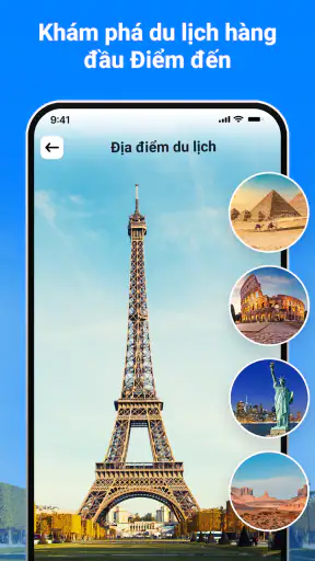 GPS Vệ tinh Bản đồ dẫn đường screenshot
