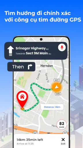 GPS vệ tinh trái đất Bản đồ screenshot