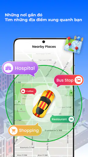 GPS vệ tinh trái đất Bản đồ screenshot